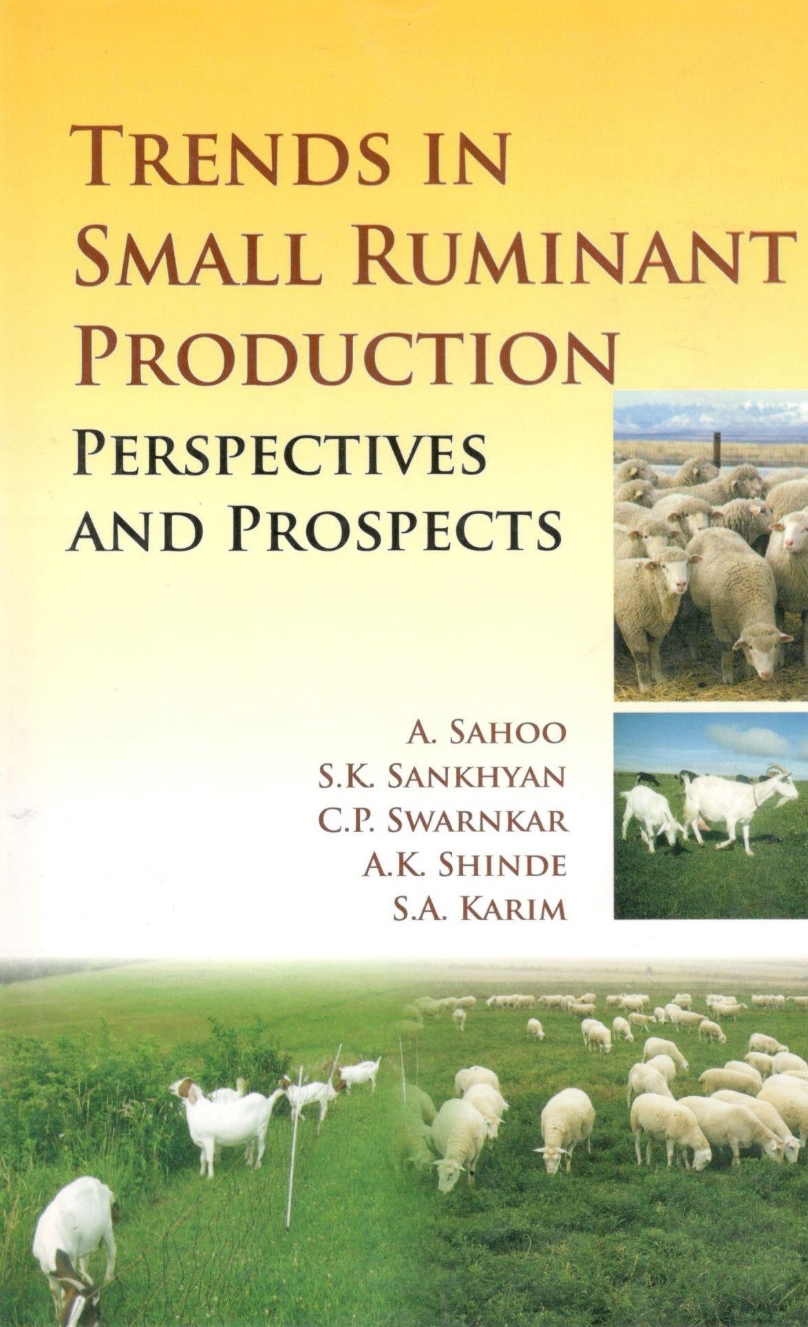 Trends In Small Ruminant Production